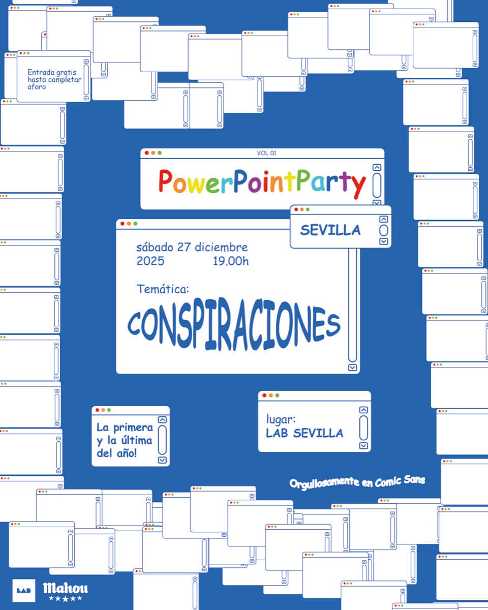 Cartel de una edición anterior en Sevilla