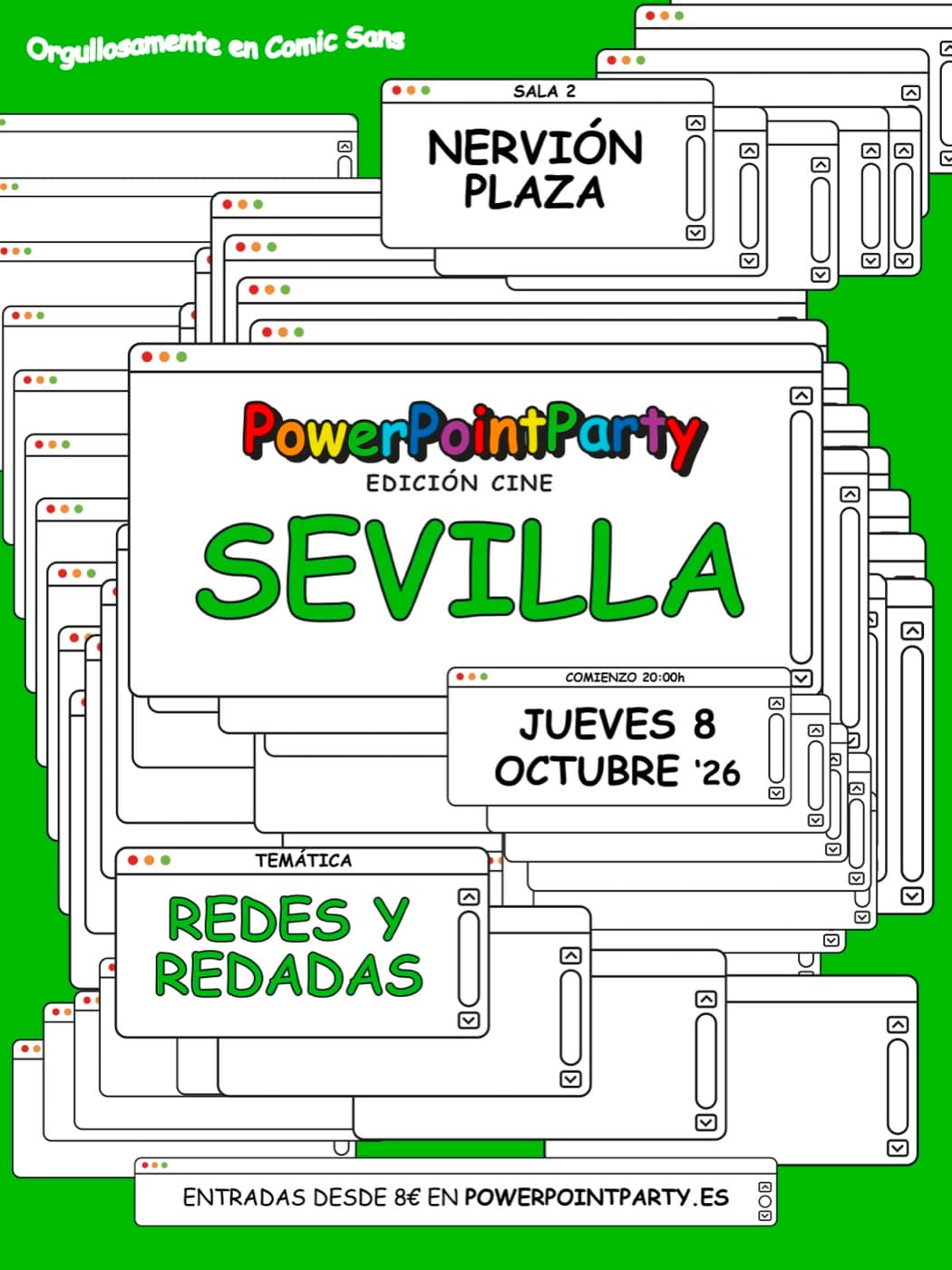 Cartel de Edición Cine en Sevilla