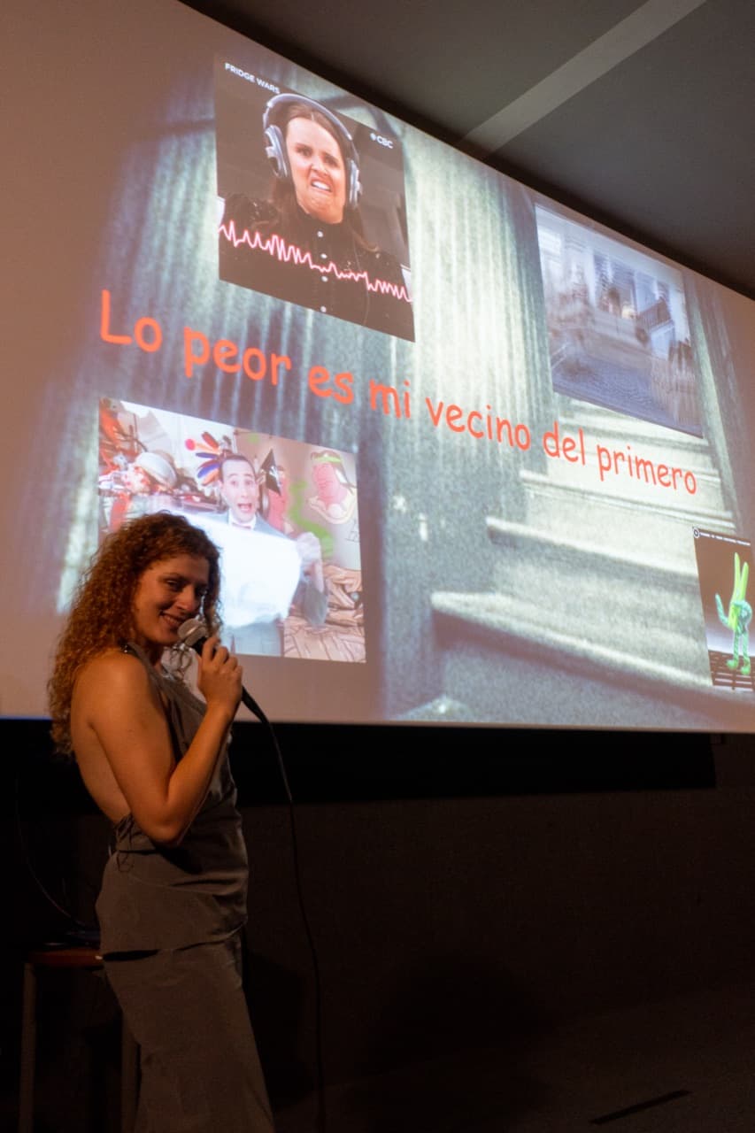 Foto de una edición de Power Point Party